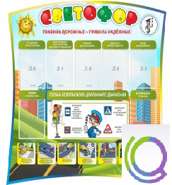 Стенд "Светофор" - «globural.ru» - Серов