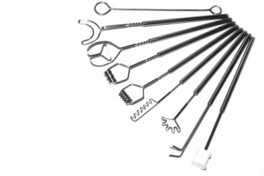Комплект массажных логопедических зондов на толстых гладких ручках (Крупенчук О. И., Воробьева Т. А.) 9 штук - «globural.ru» - Серов