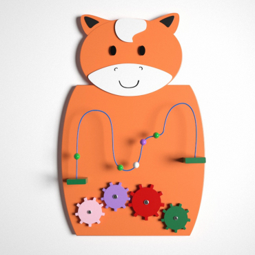 Бизиборд "Быстрая лошадка" - «globural.ru» - Серов