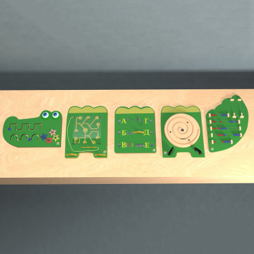 Бизиборд "Крокодил Гена" - «globural.ru» - Серов