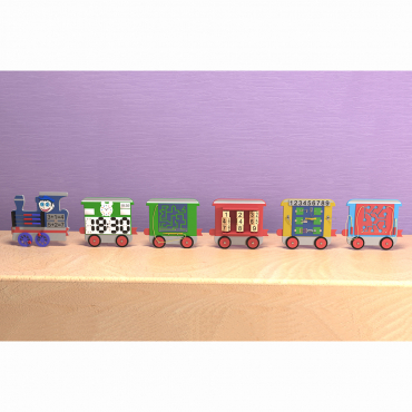 Бизиборд "Паровоз знаний" - «globural.ru» - Серов