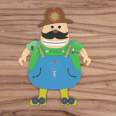 Бизиборд "Умелый садовник" - «globural.ru» - Серов