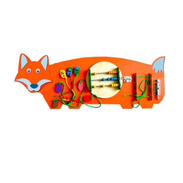 Бизиборд "Рыжая лиса" - «globural.ru» - Серов