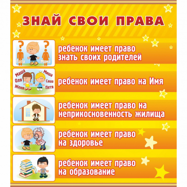 Стенд "Знай свои права" - «globural.ru» - Серов