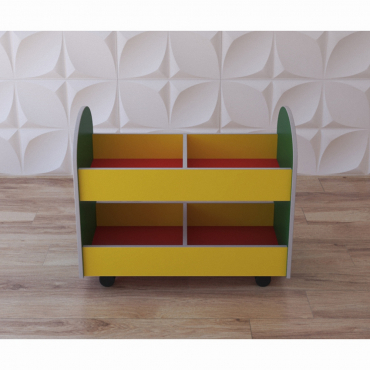 Тележка для пособий "Оранжевое настроение" - «globural.ru» - Серов