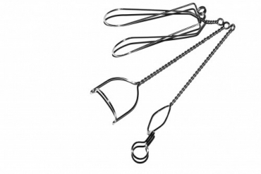 Комплект массажных логопедических зондов на витых ручках с колечком (по Новиковой Е.В.).  - «globural.ru» - Серов