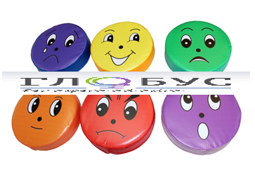 Набор мягких пуфиков "Эмоции" - «globural.ru» - Серов