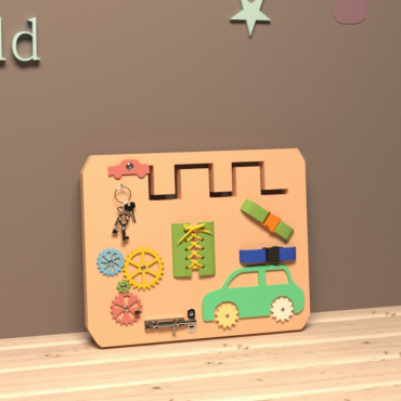 Бизиборд "Мои машинки" - «globural.ru» - Серов