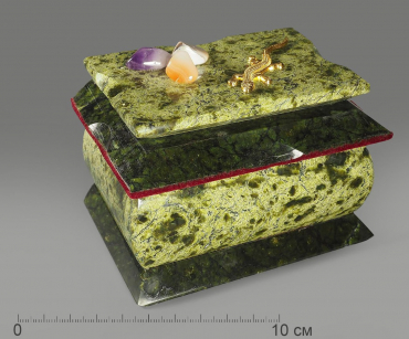 Шкатулка из змеевика - «globural.ru» - Серов