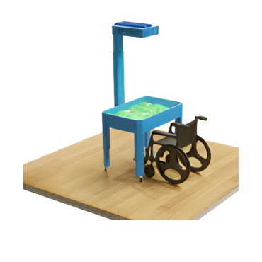 Интерактивная песочница 2в1 с функцией интерактивного стола стандартная Доступная среда							 - «globural.ru» - Серов