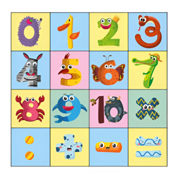 Коврик для логобота Пчелка "Цифры" - «globural.ru» - Серов