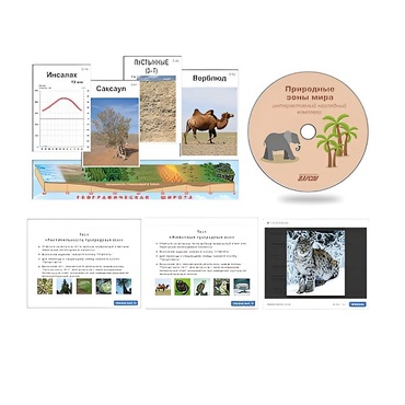 Интерактивный наглядный комплекс "Природные зоны мира"   - «globural.ru» - Серов