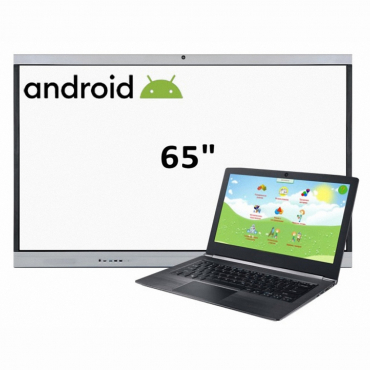 Интерактивная панель 65", ноутбук - «globural.ru» - Серов