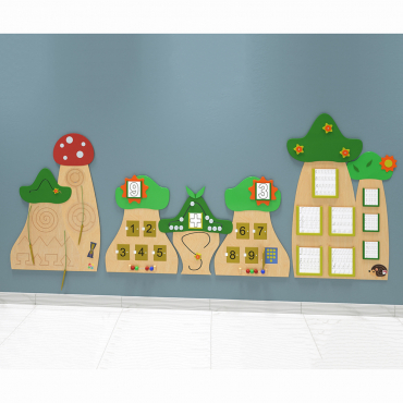 Комплект бизибордов "Подготовка к школе 3 в 1" - «globural.ru» - Серов