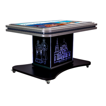 Интерактивный мультимедийный сенсорный стол «Laser museum» 55" - «globural.ru» - Серов