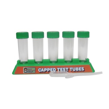 Комплект пробирок на подставке 5 штук - «globural.ru» - Серов