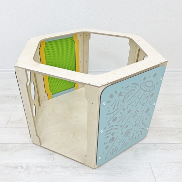 Модульный игровой домик «Сотикум» (резина) - «globural.ru» - Серов