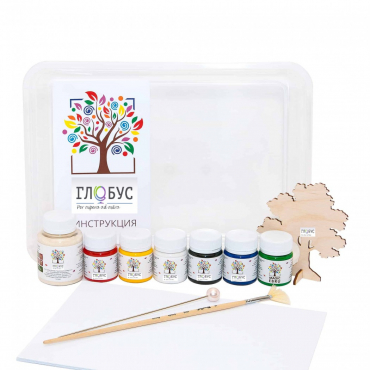 Набор ЭБРУ standart 6 цветов - «globural.ru» - Серов