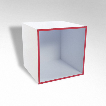 Открытая настенная полка-секция ТР1 ЛДСП  - «globural.ru» - Серов