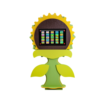 Интерактивная напольная пристенная доска «Подсолнух»  - «globural.ru» - Серов