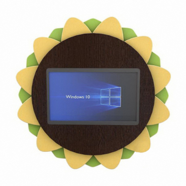 Профессиональный сенсорный настенный игровой комплекс «Подсолнух» - «globural.ru» - Серов