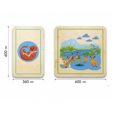 Набор стеновых панелей «Северные мотивы - Природные богатства» - «globural.ru» - Серов