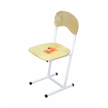 Стул детский нерегулируемый "Дошколенок" с рисунком  гр. 2 - «globural.ru» - Серов