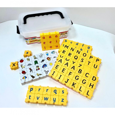 Обучающий конструктор «ПРОслова» Английский язык Заглавные и строчные буквы 96 деталей - «globural.ru» - Серов